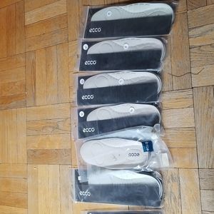 Ecco insoles insole white brand new various sizes